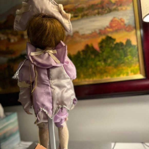 Schmid Doll House 1988 June Amos Grammer Porcelain Doll - Picture 5 of 5